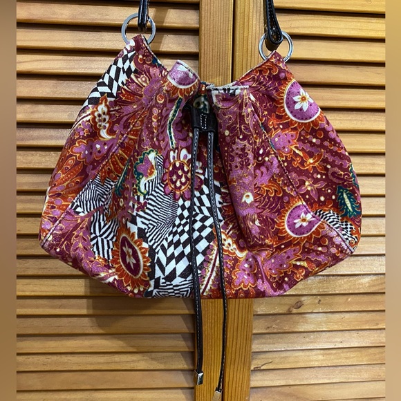 Vintage kate spade: maddie purse in kaleidoscope // multi